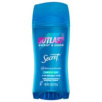 Secret Antiperspirant/Deodorant, Completely Clean, 72 Hr Invisible Solid, Sweat & Odor, 2.6 Ounce