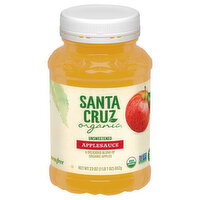 Santa Cruz Applesauce, Unsweetened, 23 Ounce
