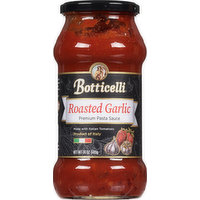 Botticelli Pasta Sauce, Premium, Roasted Garlic, 24 Ounce