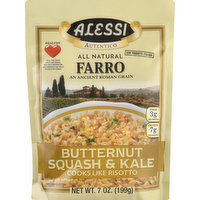 Alessi Farro, Butternut Squash & Kale, 7 Ounce