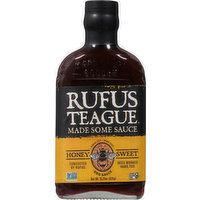 Rufus Teague BBQ Sauce, Honey Sweet, 15.25 Ounce