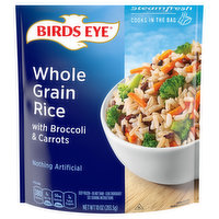 Birds Eye Whole Grain Rice with Broccoli & Carrots, 10 Ounce