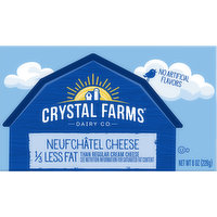 Crystal Farms Cheese, Neufchatel, 8 Ounce