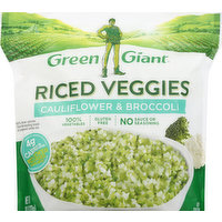 Green Giant Riced Veggies, Cauliflower & Broccoli, 10 Ounce