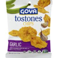 Goya Chips, Tostones, Garlic, 2 Ounce