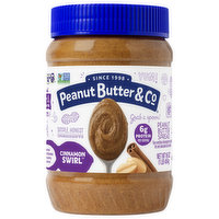 Peanut Butter & Co. Peanut Butter Spread, Cinnamon Swirl, 16 Ounce