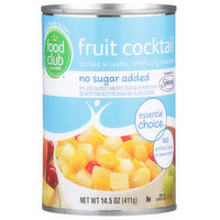 Food Club Fruit Cocktail Packed In Water, 14.5 Ounce