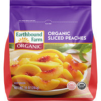 Earthbound Farm Peaches, Sliced, 10 Ounce