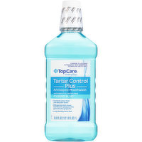 TopCare Tartar Control Plus Antiseptic Antigingivitis/Antiplaque Mouthwash, Iceberg Blue, 33.8 Fluid ounce