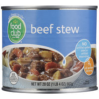 Food Club Beef Stew, 20 Ounce