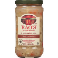 Rao's Soup, Slow Simmered, Chicken Noodle, 16 Ounce