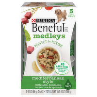 Beneful Dog Food, Mediterranean Style, 3 Each