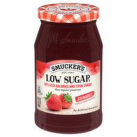 Smucker's Jelly, Reduced Sugar Preserves, Strawberry, 15.5 Ounce