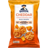Quaker Rice Crisps, Cheddar, 3.03 Ounce