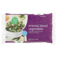 Food Club Oriental Blend Vegetables With Green Beans, Broccoli, Onions & Mushrooms, 16 Ounce