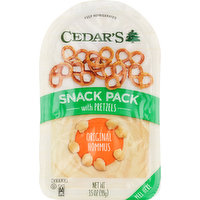 Cedar's Snack Pack, Original Hommus, 3.5 Ounce