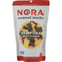 Nora Seaweed Snacks, Spicy Flavor, Tempura, 1.6 Ounce