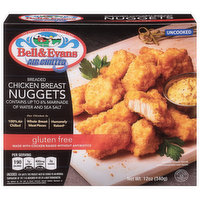 Bell & Evans Nuggets, Chicken Breast, Breaded, Air Chilled, 12 Ounce