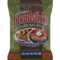 Angonoas Breadsticks, Oven Baked, Everything, 8 Ounce