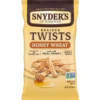 Snyder's of Hanover Pretzels, Braided Twists, Honey Wheat, 12 Ounce