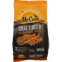 McCain Battered Potatoes, Craft Beer, Thin Cut, 22 Ounce