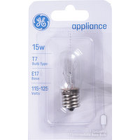 GE Light Bulb, 15 Watts, 1 Each