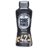 Core Power Milk Shake, High Protein, Vanilla, Elite, 14 Fluid ounce