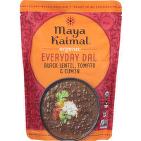 Maya Kaimal Everyday Dal, Organic, Black Lentil, Tomato & Cumin, Mild, 10 Ounce