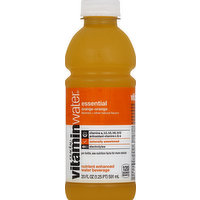 vitaminwater Water Beverage, Nutrient Enhanced, Essential, Orange-Orange, 20 Ounce