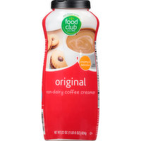 Food Club Coffee Creamer, Non-Dairy, Original, 22 Ounce