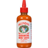 Melinda's Wing Sauce and Condiment, Habanero, Creamy Style, 12 Fluid ounce