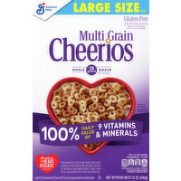 Cheerios Cereal, Multi Grain, Large Size, 12 Ounce