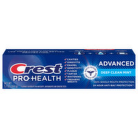 Crest Toothpaste, Fluoride, Deep Clean Mint, Advanced, 5.1 Ounce