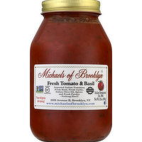 Michaels of Brooklyn Tomato & Basil, Fresh, 32 Ounce