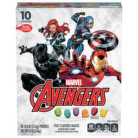 Betty Crocker Fruit Flavored Snacks, Assorted, Marvel Avengers, 10 Each