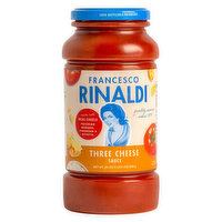 Francesco Rinaldi Pasta Sauce, Three Cheese, 24 Ounce