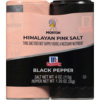 Morton Himalayan Pink Salt & Black Pepper, 1 Each