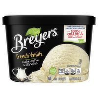 Breyers Ice Cream, French Vanilla, 1.5 Quart