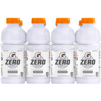 Gatorade Thirst Quencher, Zero Sugar, Glacier Cherry, 8 Each