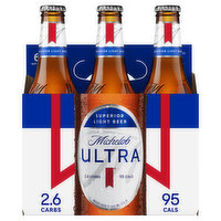 Michelob Ultra Beer, Superior Light, 6 Each