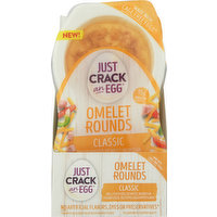 Just Crack An Egg Omelet Rounds, Classic, 1 Each