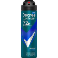 Degree Antiperspirant Deodorant, Extreme, Dry Spray, 3.8 Ounce