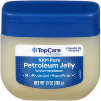 TopCare 100% Pure White Petroleum Jelly, 13 Ounce