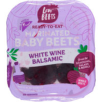 Love Beets Baby Beets, Marinated, White Wine Balsamic, 6.5 Ounce
