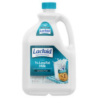 Lactaid Milk, Lowfat, 1% Milkfat, 96 Fluid ounce