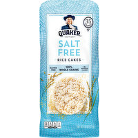 Quaker Rice Cakes, Salt Free, 4.47 Ounce