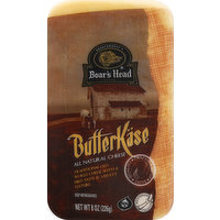 Boars Head Cheese, All Natural, Butterkase, 8 Ounce