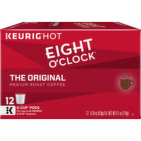 Eight O'Clock Coffee, Medium Roast, The Original, K-Cup Pods, 12 Pack, 12 Each