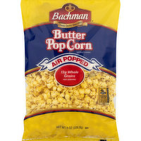 Bachman Popcorn, Butter, Air Popped, 8 Ounce