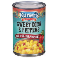 Kuner's Sweet Corn & Peppers, 15 Ounce